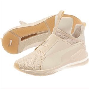 Kylie Puma Fierce Kurim Sneaker Cream